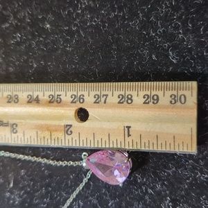 Pear drop rose quartz